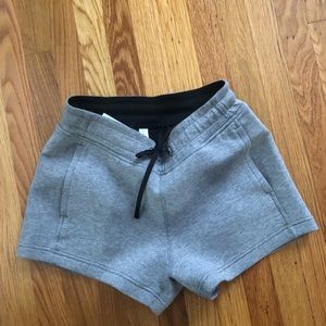 Grey lululemon shorts